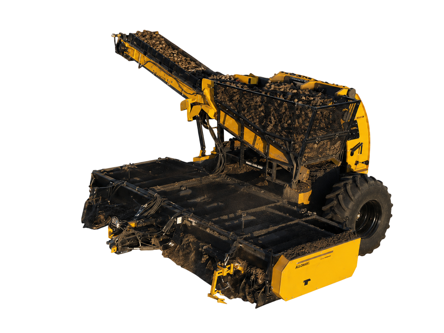 Alloway HV-12R22 sugarbeet harvester